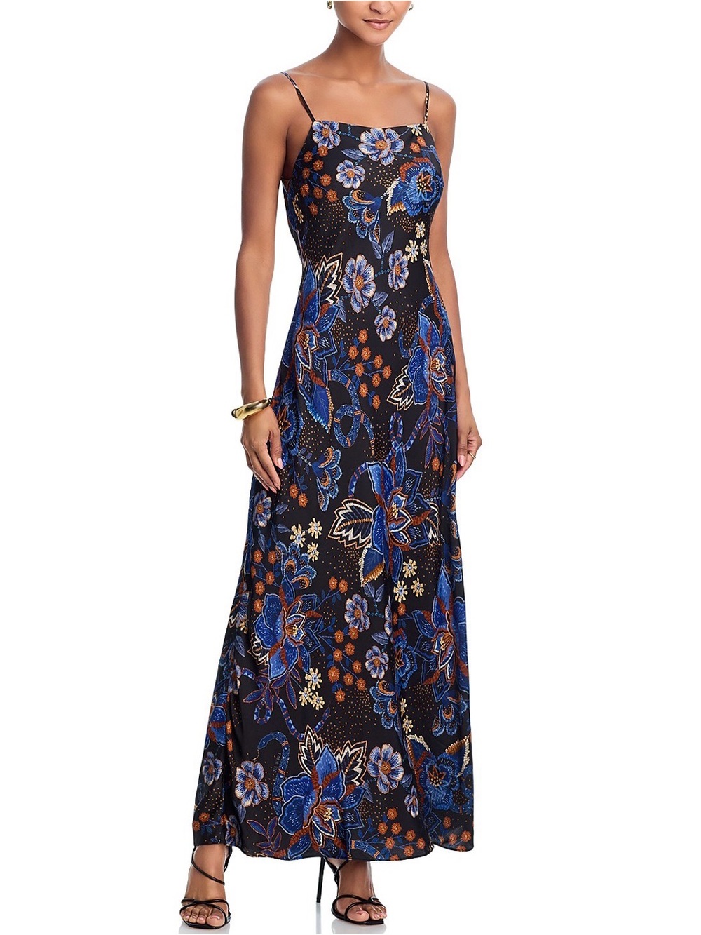 FARM Rio Snakes Bouquet Maxi Slip Dress